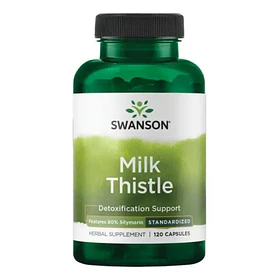 Milk Thistle Estandarizado 250 Mg X 120 Caps Cardo Mariano Sabor Neutro