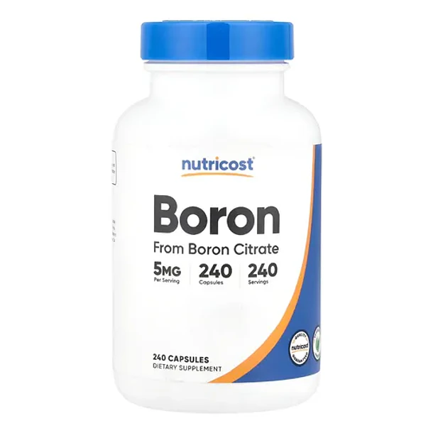 Nutricost - Boron 5 Mg 240 Capsulas N/a 1