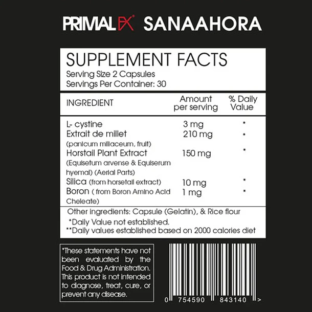 Primal Fx- Innerx 60caps Sin Sabor 3