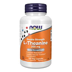 Now Foods, L-teanina, Doble Potencia, 200 Mg, 120 Cápsulas N/a 1