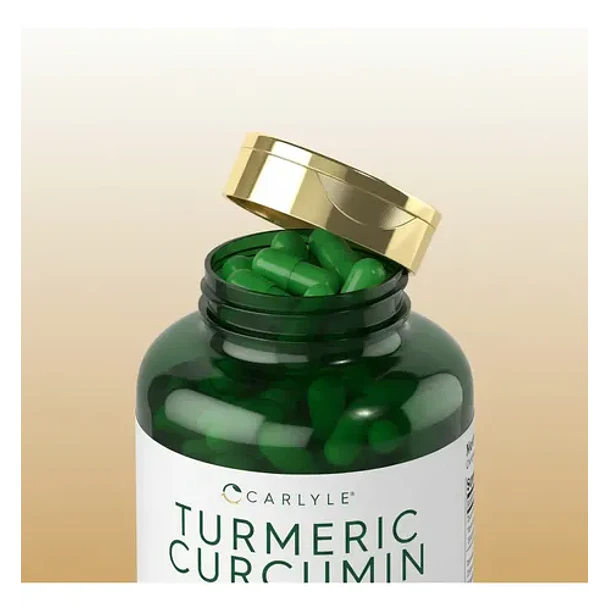 Carlyle - Suplemento Curcumina De Cúrcuma 3000mg 180 Cáps N/a 6
