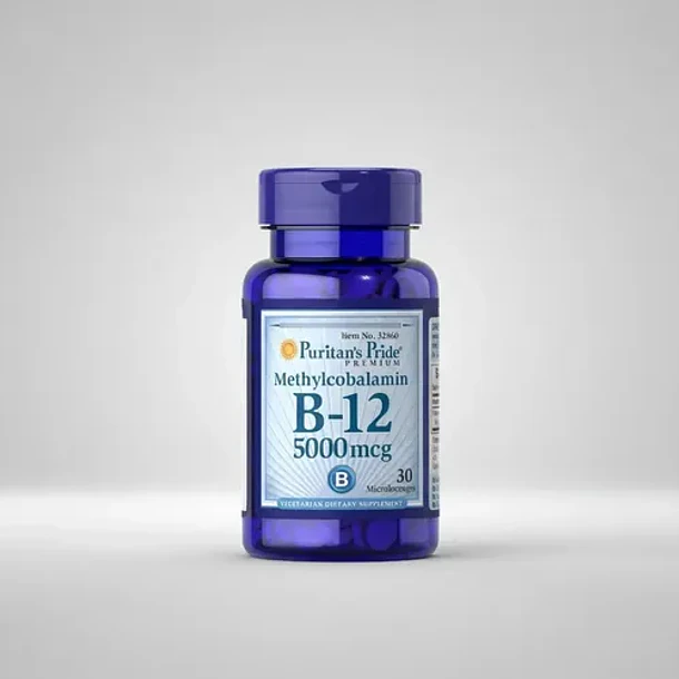 Puritans Pride- B12 5000ui Methylcobalamina 30microlozenges Ninguno 5