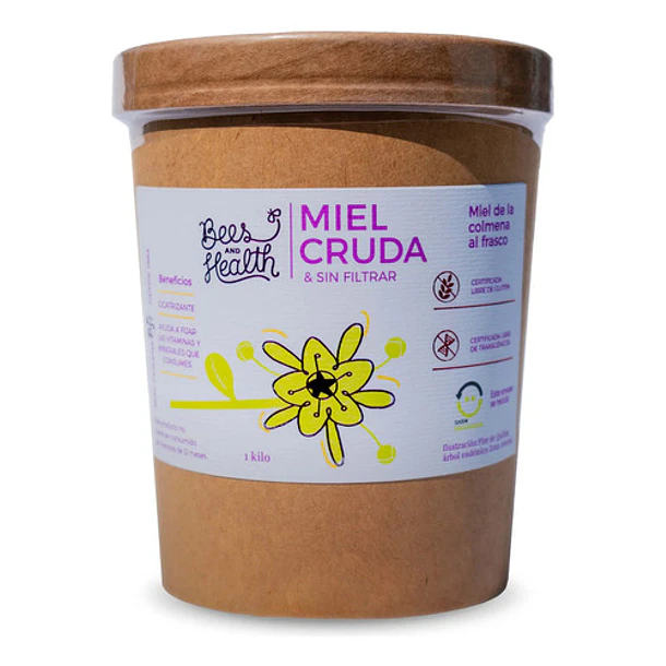 Bees & Health- Miel Cruda 1 Kilo 1