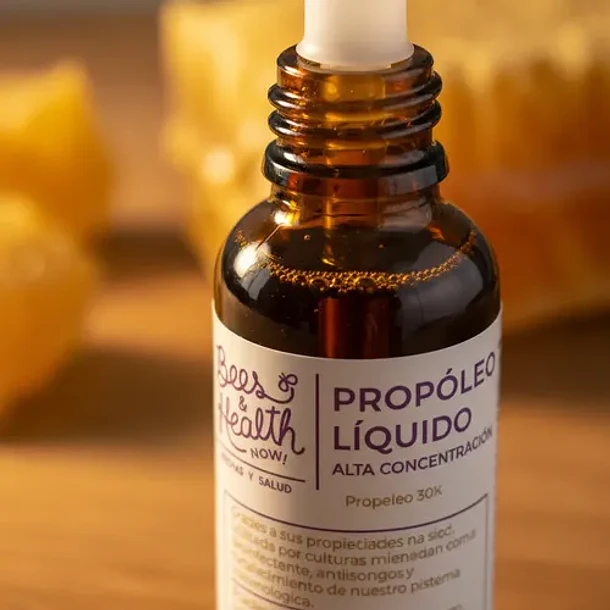 Bees & Health - Propóleo Al 30%  Alta Concentración - 30ml Sin Sabor 5