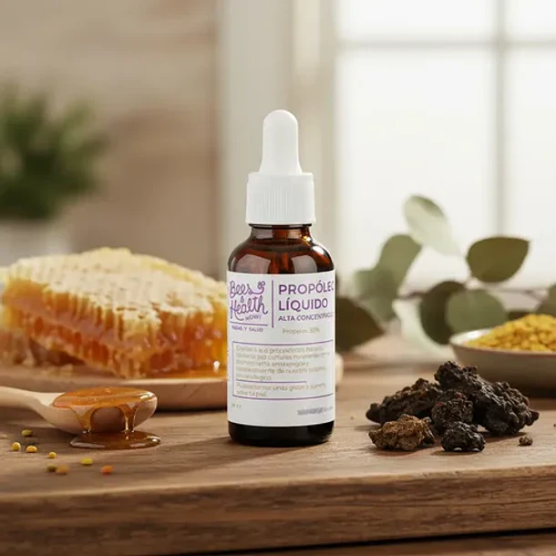 Bees & Health - Propóleo Al 30%  Alta Concentración - 30ml Sin Sabor 6