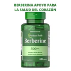 Suplemento Puritan's Pride Vitaminas Berberina De 60g  X 60 Un 1