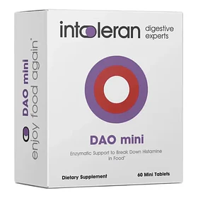 Intolerant Dao Mini 60 Mini Tabletas Sin Sabor