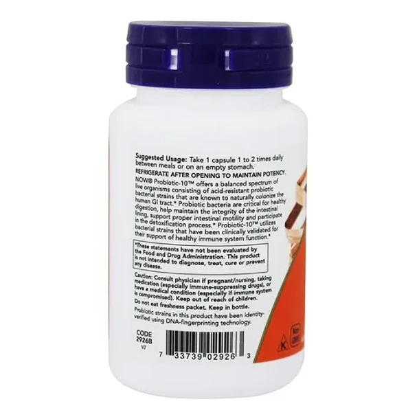 Now Probiotico - 10 Cepa 25 Billones 3