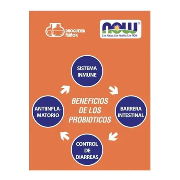 Now Probiotico - 10 Cepa 25 Billones 4