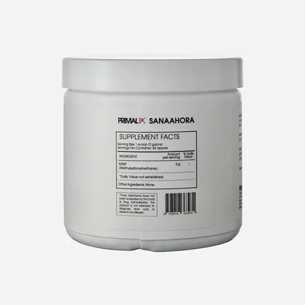 Primal Fx - Msm (polvo) 250gr Sin Sabor 2