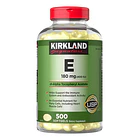 Kirkland Signature - Vitamina E 180mg 400 Iu 500 Softgel - N/a Sin Sabor 6