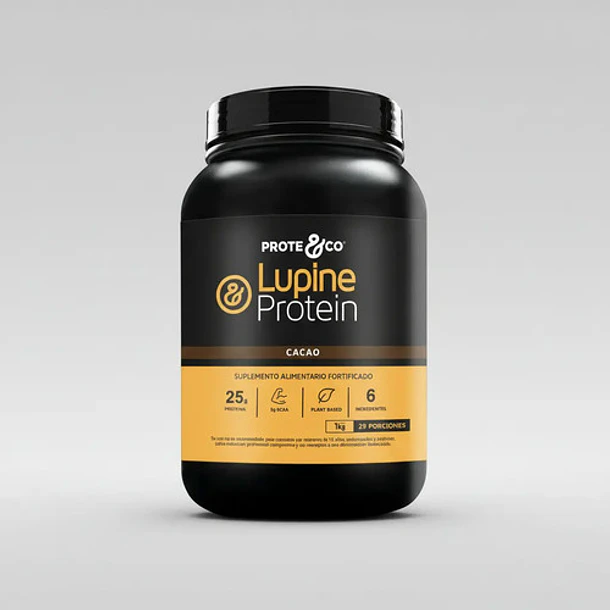 Proteico - Lupine Proteína Cacao Tarro 1 Kg Cacao 6