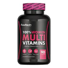Foodtech - 100% Women Multivitamins 90caps Sin Sabor 4