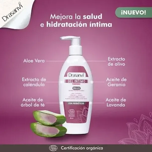 Drasanvi - Gel Intimo Hidratante Y Flora Bacteriana 300 Ml Sin Sabor 5