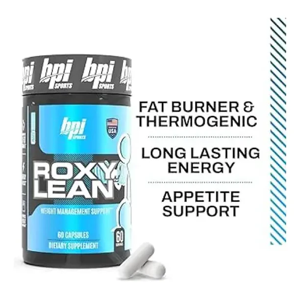 Roxylean Bpi Sports Quemador Grasa Termogénico 60 Cápsulas Sin Sabor 3