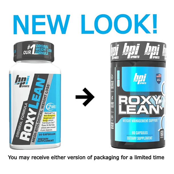Roxylean Bpi Sports Quemador Grasa Termogénico 60 Cápsulas Sin Sabor 4