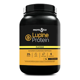 Proteico - Lupine Proteína Platano Tarro 1 Kg Plátano
