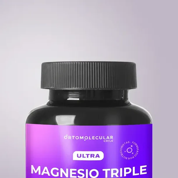Ortomolecular - Ultra Magnesio Triple 120 Cápsulas N/a 4