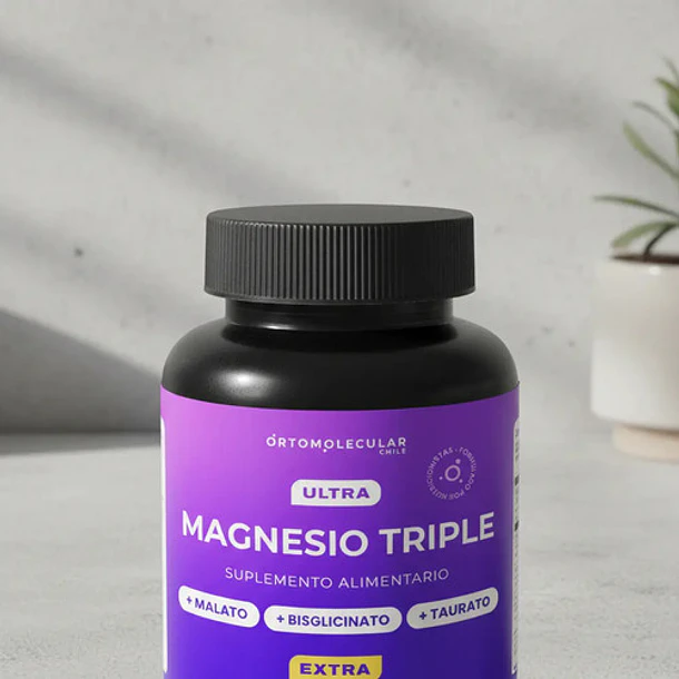 Ortomolecular - Ultra Magnesio Triple 120 Cápsulas N/a 6
