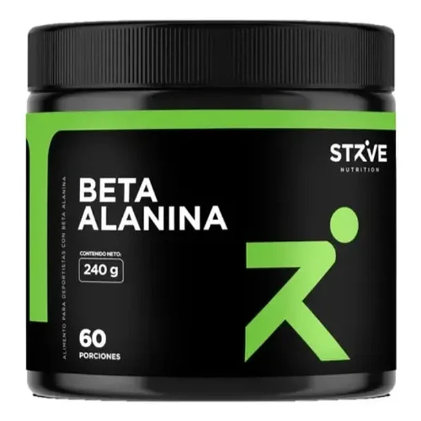 Strive Nutrition - Beta Alanina 240g 60 Porciones Sin Sabor 1