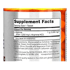 Now Foods L-arginina De Doble Potencia 1000mg 180 Tabs Sabor Sin Sabor 2