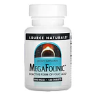 Source Naturals - Megafolinic 800 Mcg 120 Tabletas Sin Sabor 1