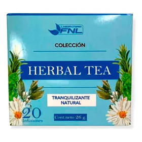 Té Tranquilizante Natural Herbal Tea 20 Bolsitas Fnl