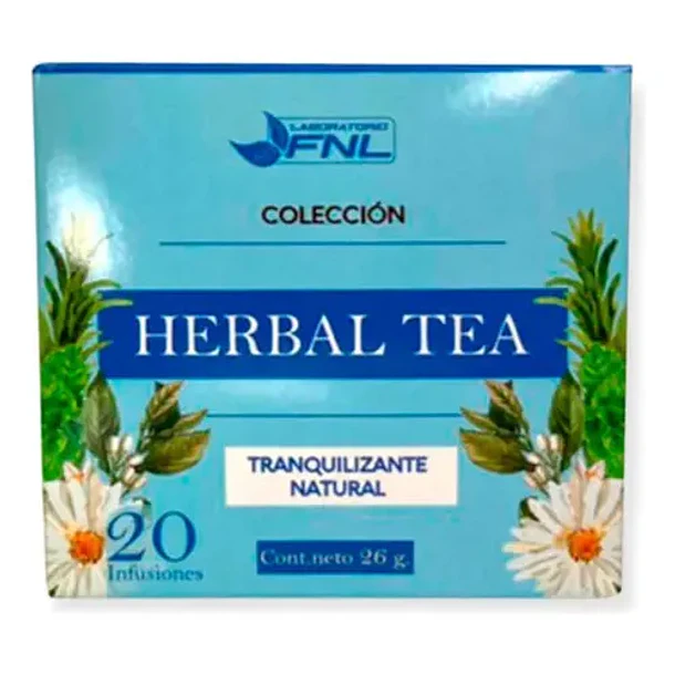 Té Tranquilizante Natural Herbal Tea 20 Bolsitas Fnl
