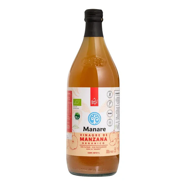 Vinagre De Manzana Orgánico 1000ml 4
