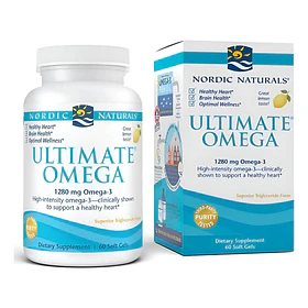 Nordic Naturals - Ultimate Omega 1280 Mg Limón 60 Caps. Limón