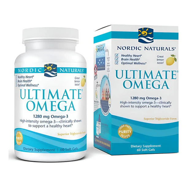 Nordic Naturals - Ultimate Omega 1280 Mg Limón 60 Caps. Limón 1
