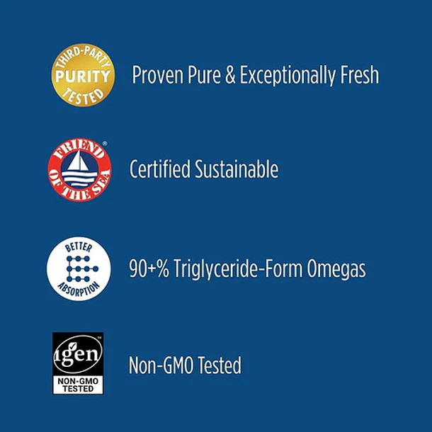 Nordic Naturals - Ultimate Omega 1280 Mg Limón 60 Caps. Limón 6