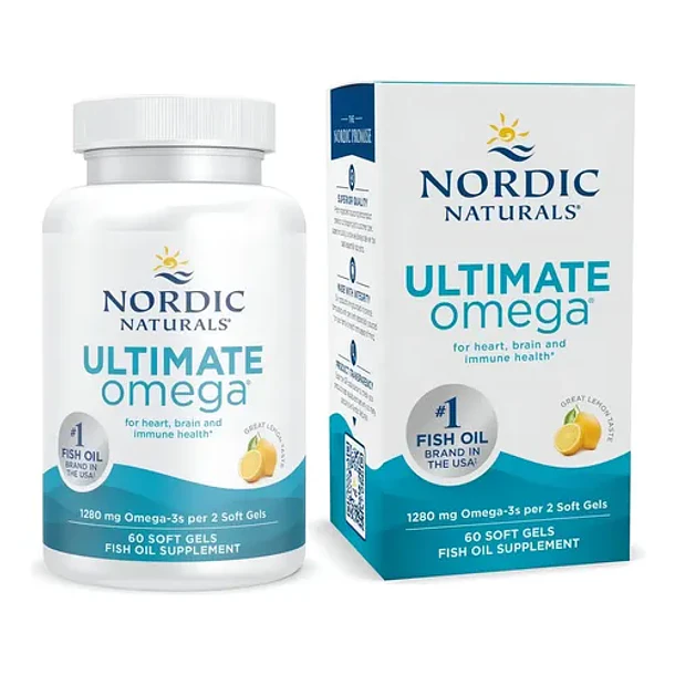 Nordic Naturals - Ultimate Omega 3 1280mg Limón 60capsulas  7