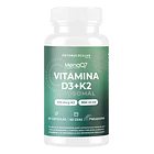Vitamina D3 + K2 Menaq7 Liposomal 60 Capsulas Salud Osea Y Cardiovascular Ortomolecular Sin Sabor 1