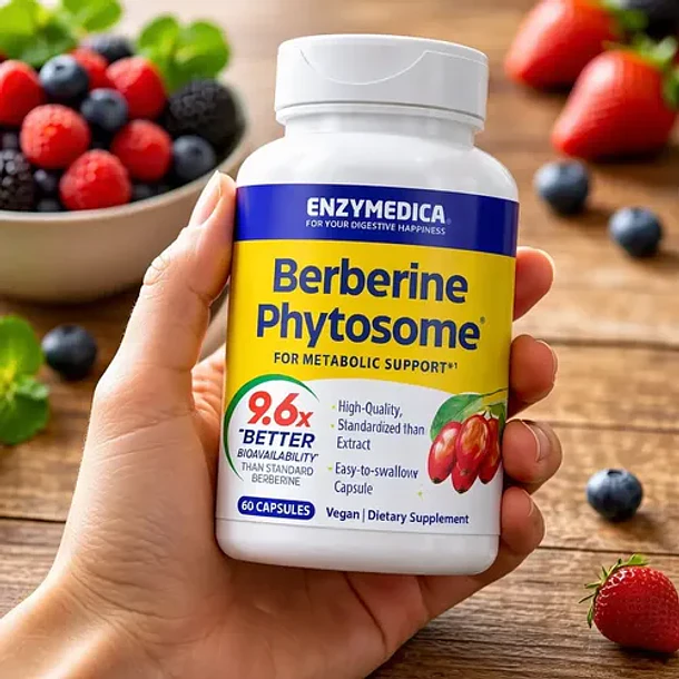 Enzymedica - Berberina Fitosoma 60 Caps 2