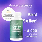 Vitamina D3 + K2 Menaq7 Liposomal 60 Capsulas Salud Osea Y Cardiovascular Ortomolecular Sin Sabor 11