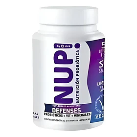 Nup -probiotico Defensas + Vitaminas Y Minerales - 60 Caps N/a