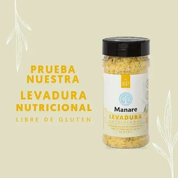 Manare - Levadura Nutricional En Copos 100g 4