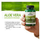 Suplemento Para La Digestión Aloe Vera Swanson 25mg 100 Cap Softgels 3