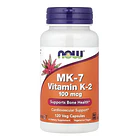 Now Foods - Mk-7 Vitamina K-2, 100 Mcg, 120 Capsulas Veg N/a 1
