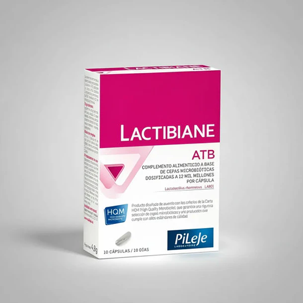 Lactibiane - Atb Probiotico 12b Rhamnosus La801 (10 Caps) Sin Sabor 6
