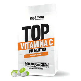 Vitamina C 1000mg Paul More Cápsulas Ph Neutro 360 Dosis N/a
