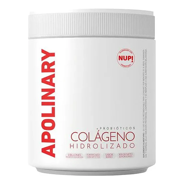Nup! - Apolinary Colágeno Hidrolizado+probióticos- 300 Grs Berries 1