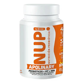 Nup - Apolinary Probióticos + Vit + Min 45 Billones 30 Cáps N/a
