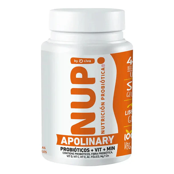 Nup - Apolinary Probióticos + Vit + Min 45 Billones 30 Cáps N/a 1