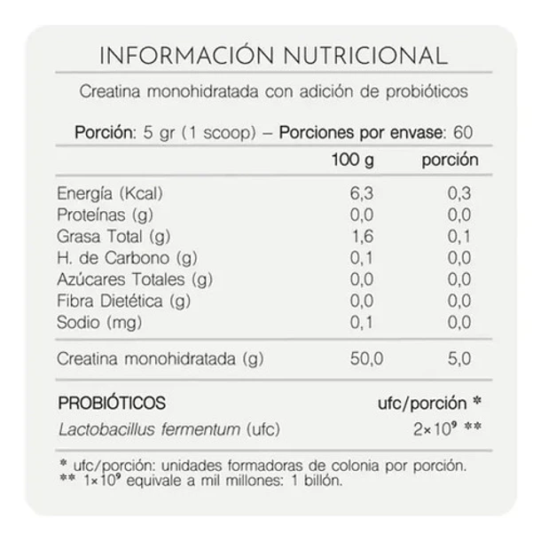 Suplemento En Polvo Nup! Suplementos Creatina X 5g Sin Sabor 2