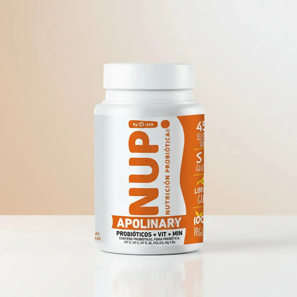 Nup - Apolinary Probióticos + Vit + Min 45 Billones 30 Cáps N/a 3
