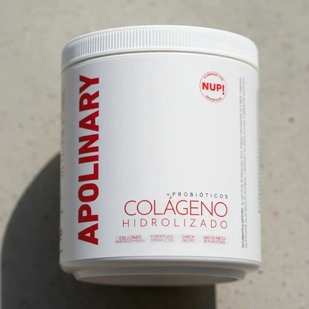 Nup! - Apolinary Colágeno Hidrolizado+probióticos- 300 Grs Berries 4