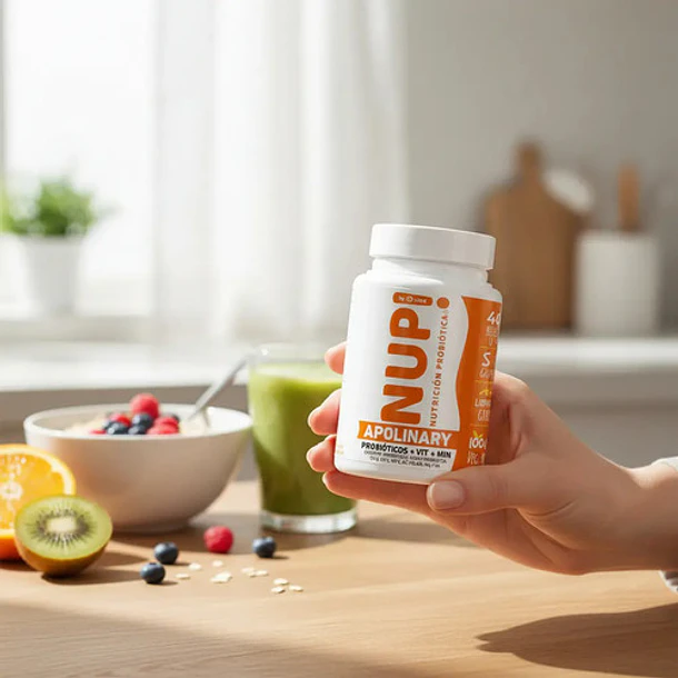 Nup - Apolinary Probióticos + Vit + Min 45 Billones 30 Cáps N/a 6