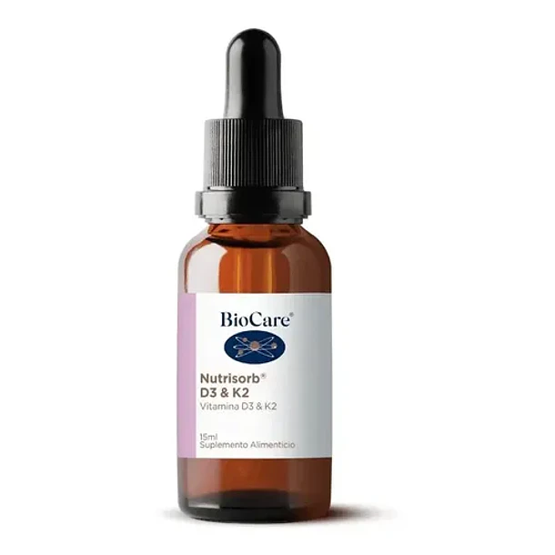 Vitamina D3&k2 Liquida 15 Ml Biocare N/a 1